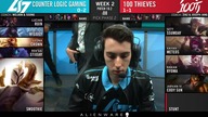 Counter Logic Gaming vs 100 Thieves |EN| - LCS Spring Split 2020 W2D1
