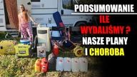 PODSUMOWANIE ile wydaliśmy, Nasze plany i choroba