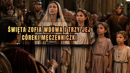 Dlaczego 9-letnia dziewczynka nie bała się śmierci? - św.  Zofia i jej córki (15 maja)