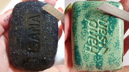 Soap Carving ASMR Relaxing Sounds no talking Satisfying ASMR Video