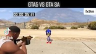 gta 5 vs gta sa sonic