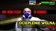 Dom na start bez kredytu | Ocieplenie domu wełną | Wełna wdmuchiwana | Ocieplenie poddasza