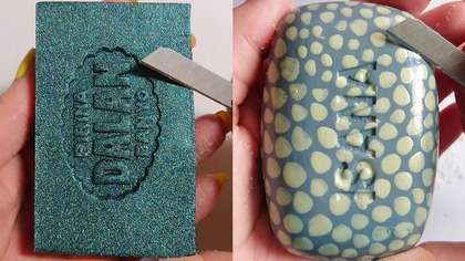 Soap Carving ASMR Relaxing Sounds no talking Satisfying ASMR Video