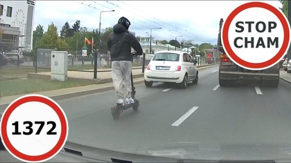 Stop Cham #1372 - Niebezpieczne i chamskie sytuacje na drogach