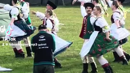 Folklor na żużel.  #lubuskisporttvp3 #sports #folklor #shorts #falubaz #speedway #żużel #ZIEGOR