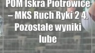POM Iskra Piotrowice  MKS Ruch Ryki 2:4.  Pozostałe wyniki lubelskiej klasy okręgowej