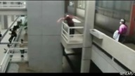 Parkour Jump Faceplant Off Second Floor