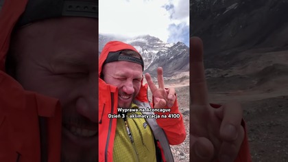 Wyprawa na Aconcague - dzień 3 - aklimatyzacja 4100 m. n. p. m