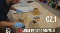 Cz 1 Jak zrobić kinkiety drewniane, lampy ścienne dębowe / How to make wooden sconces oak wall lamps
