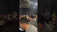 Tłumy dziennikarzy na konferencji Iranu w USA #worldcup #iran