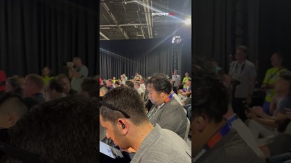 Tłumy dziennikarzy na konferencji Iranu w USA #worldcup #iran