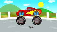 Disney Lightning McQueen Truck | Monster Truck - Disney Zygzak McQueen