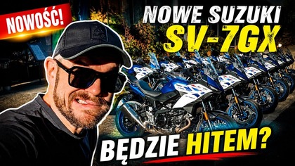 Suzuki SV-7GX - Gorąca nowość, na gorąco, z gorącej Francji.  Ma szanse na sukces?