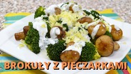 Będziecie je robić codziennie.  Pyszna i prosta przekąska.  Brokuły z pieczarkami.