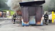Nagranie zjawiska wstecznego ciągu płomieni