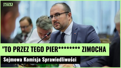 Gorąco na posiedzeniu sejmowej komisji sprawiedliwości! Zapomniał, że ma włączony mikrofon