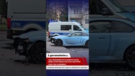 Gorzów: Kierujący BMW rozbił zaparkowane auta i uciekł pieszo