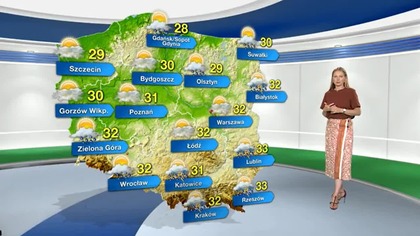 Prognoza pogody na TVN Meteo (16. 08. 2024)