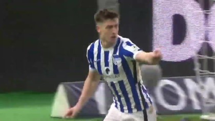Krzysztof Piątek - bohaterem w wygranej Herthy 2-1 Augsburgiem (06. 03. 2021)