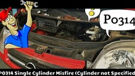 Opel / Renault - kod błędu P0314 Wypadanie zapłonu pojedynczego cylindra