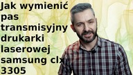 SAMSUNG CLX-3305 - Wymiana pasa transmisyjnego