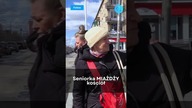 Seniorka MIAŻDŻY kościół #shorts