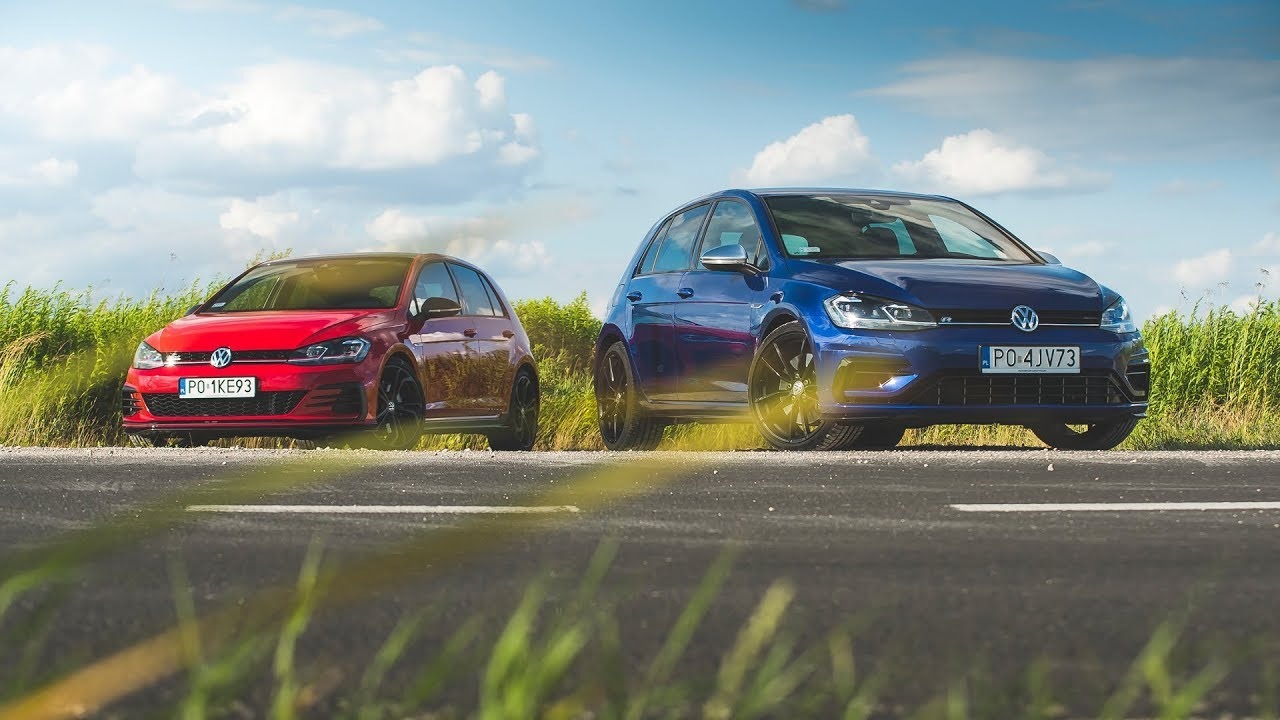 Vw Golf Gti Tcr Vs Golf R