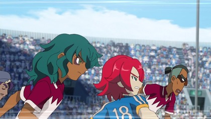 Inazuma Eleven Odcinek 73 - Paląc się do walki z Lwami Pustyni! (Polski Dubbing) [Ender]