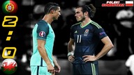 Portugalia 2:0 Walia 1/2 Euro 2016, skrót meczu, Polski komentarz HD