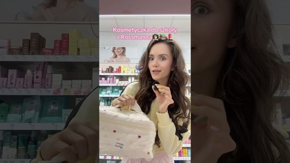 KOSMETYCZKA DO SZKOŁY Z ROSSMANNA!  #BackToSchool #Powrótdoszkoły