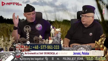 NA GRUNWALD Śr.  19. 8. 2026r.  W.  Olszański, M.  Osadowski Kamraci NPTV.pl RODACY KAMRACI.