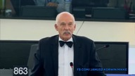 Janusz Korwin-Mikke: Głosowałem przeciwko rezolucji