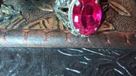 Blood Ruby royal ring from 1800