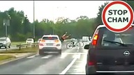 Potrącenie rowerzystki na przejeździe rowerowym - ku przestrodze #1550 Wasze Filmy