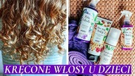 Mycie i stylizacja kręconych włosów u dzieci z marką Anwen  *SZYBKO I PRZYJEMNIE*
