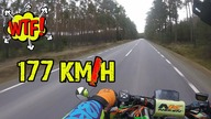 177 KM/H Yamaha Raptor 700 EVO Duke 790 Chyba trochę przegiąłem  #atv #quad #atvriders