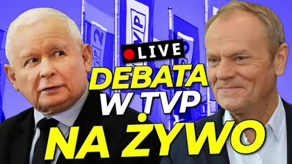 09. 10. 2023r [NA ŻYWO] Debata w TVP.  TUSK kontra Morawiecki