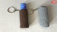Futerał na balsam do ust, szminkę, zrób to sam, prosty tutorial, diy crochet #202
