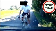 Rowerzysta jedzie pod prąd i ma pretensje - człowiek morderca #1216 Wasze filmy