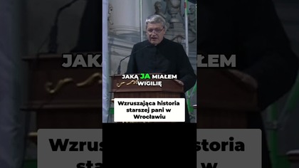 Wzruszająca historia starszej pani w Wrocławiu #pawlukiewicz