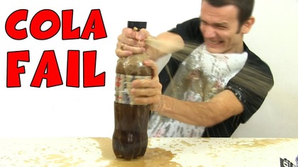 COLA FAIL - Pomiar ciśnienia w BOMBIE mentosowej