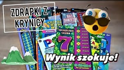 Zdrapki Lotto  Mix za 125zł z Krynicy Zdrój!  No to grubo! 