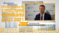Aforti Holding SA, Klaudiusz Sytek  Prezes Zarządu, #312 PREZENTACJE WYNIKÓW