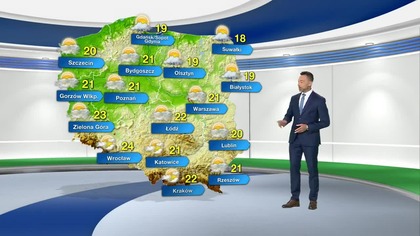Prognoza pogody na TVN Meteo (17. 07. 2022)