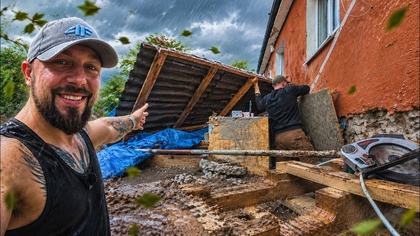 BETONIARZ się POMYLIŁ, czy SZALUNKI wytrzymały? Odkopuję fundamenty, aDOM WISI W POWIETRZU... 