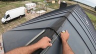 Cz.  28 | Instrukcja montażu blachy na rąbek stojący cz. 4 | Projekt domu z poddaszem | Konkurs
