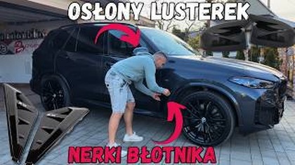 Montaż osłon lusterek i nerek wentylacji błotnika w BMW X5 G05 | Fender vents and mirror cover #bmw