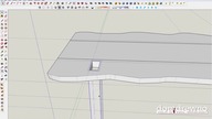 SU05. SketchUp: Dębowy stół do salonu