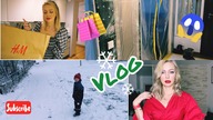 Vlog- nowe włosy / mini haul H&M / rozwalili nam sciane