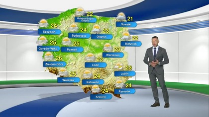 Prognoza pogody na TVN Meteo (09. 08. 2022)
